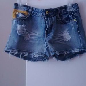 Parasuco Denim Jean Shorts Size 27 Low Rise Zip